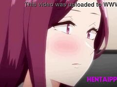 FapHouses最新的Hentai视频特色是两个兴奋的女孩的三人行